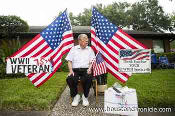 Car parade honors Houston Chinese American WWII vets on 75th anniversary - Houston Chronicle