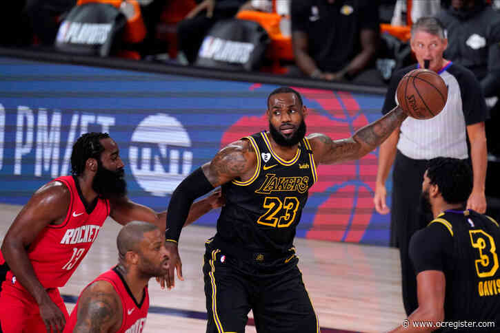 Lakers race by Rockets as Anthony Davis, LeBron James overpower on offense