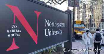 Northeastern University dismisses 11 first-year students over a gathering