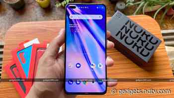 OnePlus Nord Receiving OxygenOS 10.5.7 Software Update With Improvements for Camera, Display, Power Consumption, and More