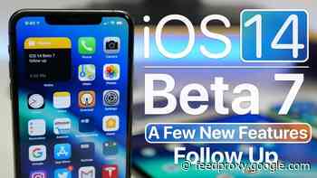 Here is another look at iOS 14 beta 7 (Video)