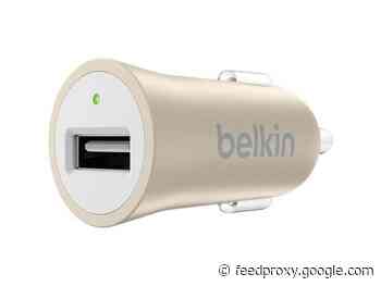 Save 48% on the Belkin MIXIT Metallic 2.4A USB Car Charger