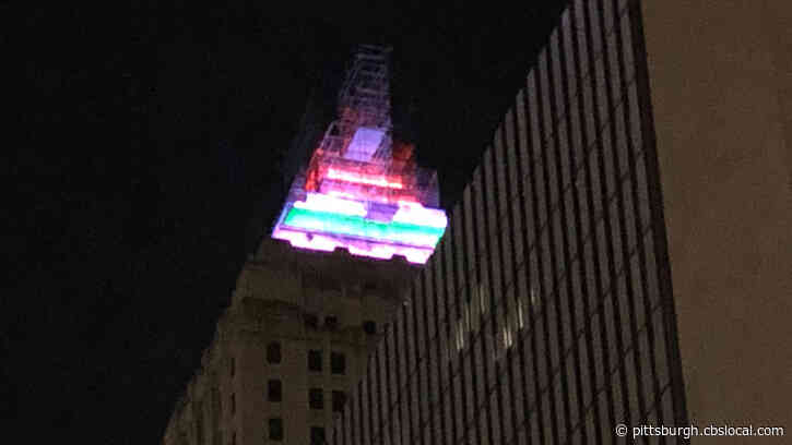 Gulf Tower Pyramid Restoration Project Underway