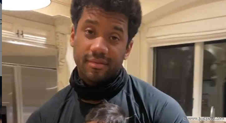 Russell Wilson's Newborn Son Win Looks Just Like Him!