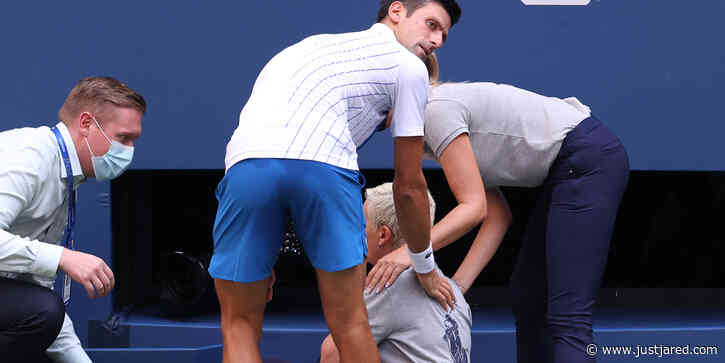 Novak Djokovic Disqualified From U.S. Open After Accidentally Hitting Line Judge in Throat With Tennis Ball
