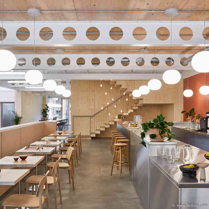 Storey teams up with Waugh Thistleton Architects to design reconfigurable CLT office building with flexible workspaces