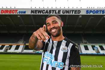 Callum Wilson's Newcastle signing in pictures