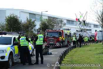 Names of Extinction Rebellion protesters at Broxbourne charged