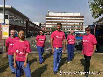 York Hospital medics mark Organ Donation Week with a message