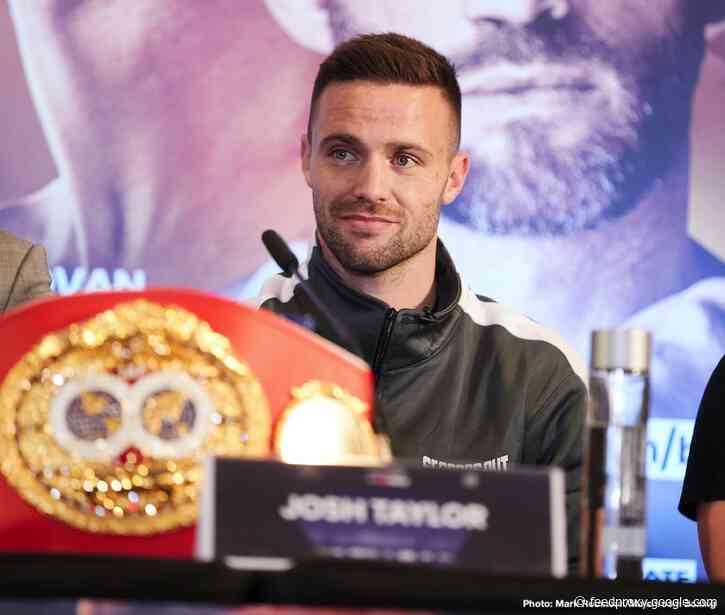 Josh Taylor reacts to WBO ordering Jose Ramirez vs. Jack Catterall fight