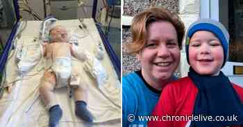 Mum describes anguish as son faced emergency surgery