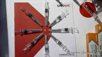 China shows off COVID-19 vaccines for first time