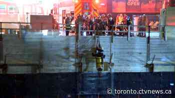 Man rescued after falling 40 feet into downtown Toronto construction site