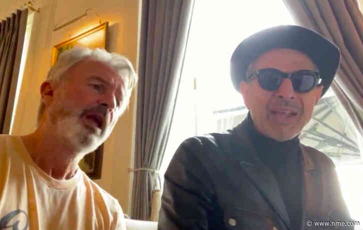 Watch Jeff Goldblum and Sam Neill sing jazz together on ‘Jurassic World: Dominion’ set