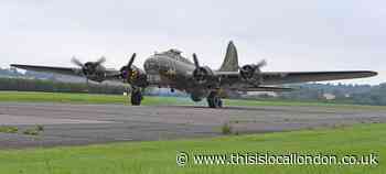Looking back: World War Two B-17 Flying Fortress leaves North Weald