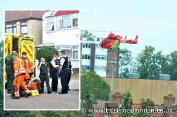 Boy, 17, rushed to hospital after being stabbed in broad daylight