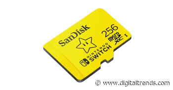 Expand your Nintendo Switch storage with a 256GB microSD — now $45 off