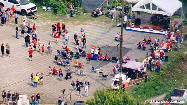 President Donald Trump Supporters, Boaters Gather On Mon River For Rally