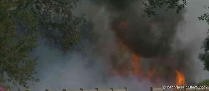 Firefighters Discover Body In Sepulveda Basin After Extinguishing Grass Fire