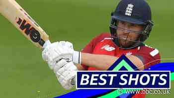 England v Australia: Dawid Malan scores 42
