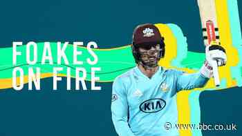 T20 Blast: Ben Foakes half-century helps Surrey beat Middlesex