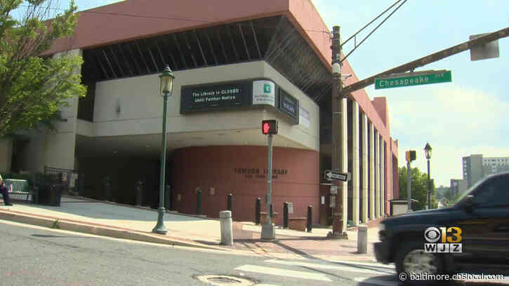 Baltimore County Public Library Temporarily Ends Curbside Service At Towson Branch Days After Reopening