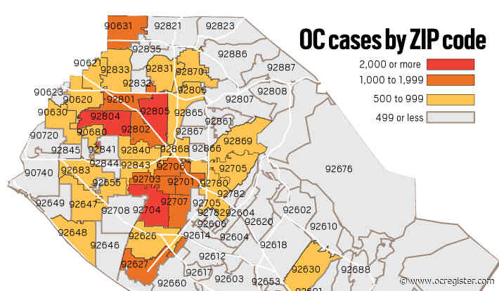 Coronavirus: Here’s the breakdown of Orange County data as of Monday, Sept. 7