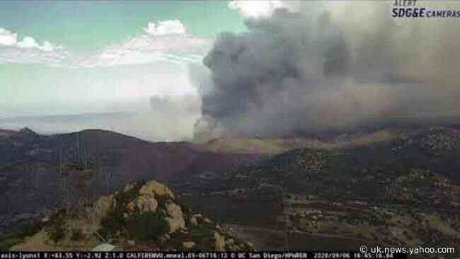 Evacuations Ordered East of San Diego as Valley Fire Grows