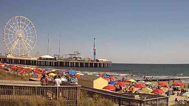 Timelapse Footage Shows Busy Jersey Shore on Holiday Weekend