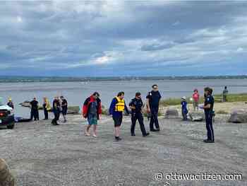 Water rescues keep Ottawa firefighters busy on wind-whipped Ottawa River