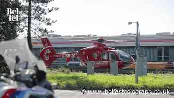 Air ambulance attends scene of Belfast M2 crash - Belfast Telegraph