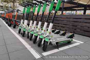 Concerns aside, escooters a hit in Ottawa; fleet could grow bigger by end of week - OttawaMatters.com
