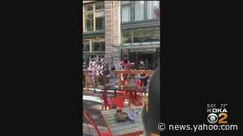 Pittsburgh Police Investigate Viral Video Showing Clash Between Protesters And Restaurant-Goers