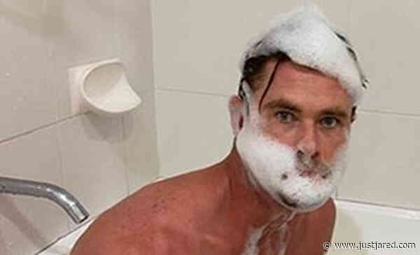 Chris Hemsworth's Wife Elsa Pataky Shares Photo of Him in the Bathtub for Father's Day!
