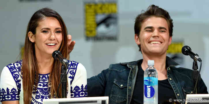 Nina Dobrev Reunites With Paul Wesley For Puppy Play Date