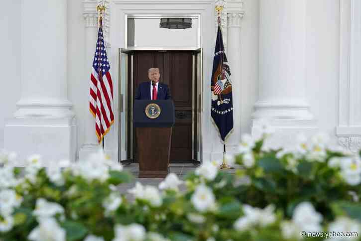 The Latest: Trump questions Pentagon leaders' motives