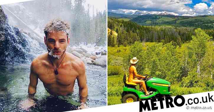 Meet The Naked Rancher, the man who herds cattle, chops wood, and