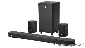Motorola AmphisoundX 200W 5.1 Soundbar, 100W Soundbar Launched in India