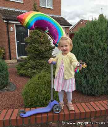 Phoebe’s scooter rides to support charity
