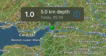 Earthquake recorded in Bristol