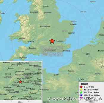 London: Earthquake of 3.3 magnitude hits southern England