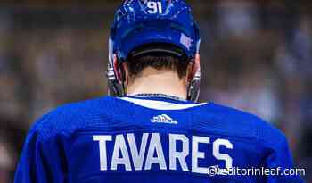 The Toronto Maple Leafs signing John Tavares was Not a Mistake - Editor In Leaf