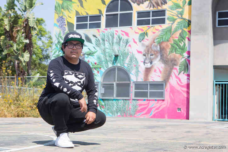 Wild about animals, Santa Ana artist spotlights endangered creatures in murals and paintings