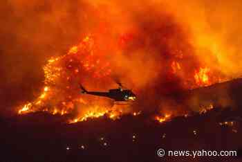 California fire sparked by device to reveal baby's gender