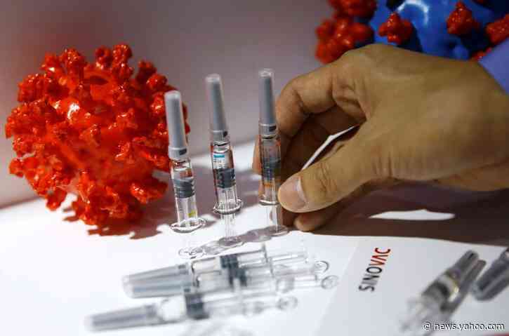 China's Sinovac coronavirus vaccine candidate appears safe, slightly weaker in elderly