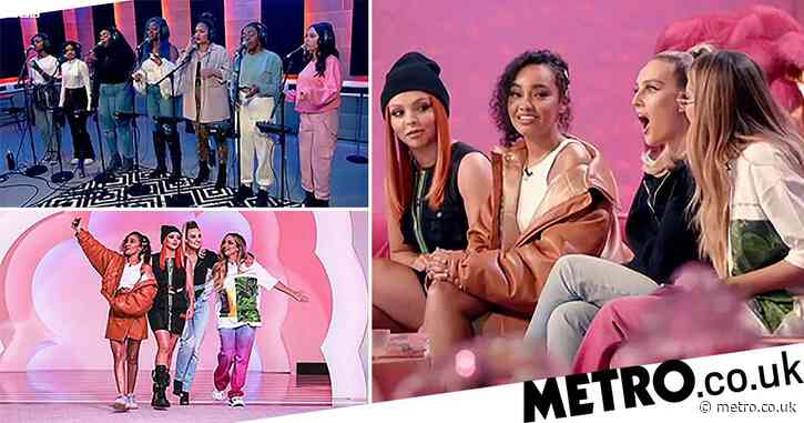 Little Mix ‘thankful’ to record most of The Search before lockdown as they tease ‘incredible groups’