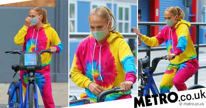 Jennifer Lopez’s tie-dye tracksuit is way out of our budget but we’re lusting after it anyway
