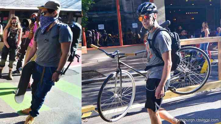 Pittsburgh Police Trying To Identify Skater, Bicyclist Involved In Aggravated Assault At Protest