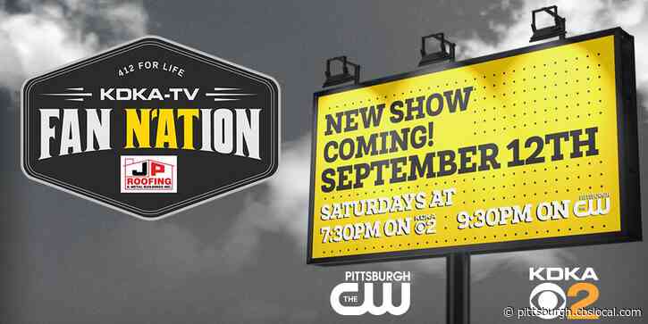 JP Roofing FAN N’ATION – our new show celebrating PGH SPORTS FAN – coming Sept 12!