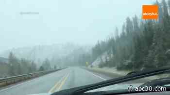 Temperatures plunge, bringing snow to Colorado, Montana and Wyoming